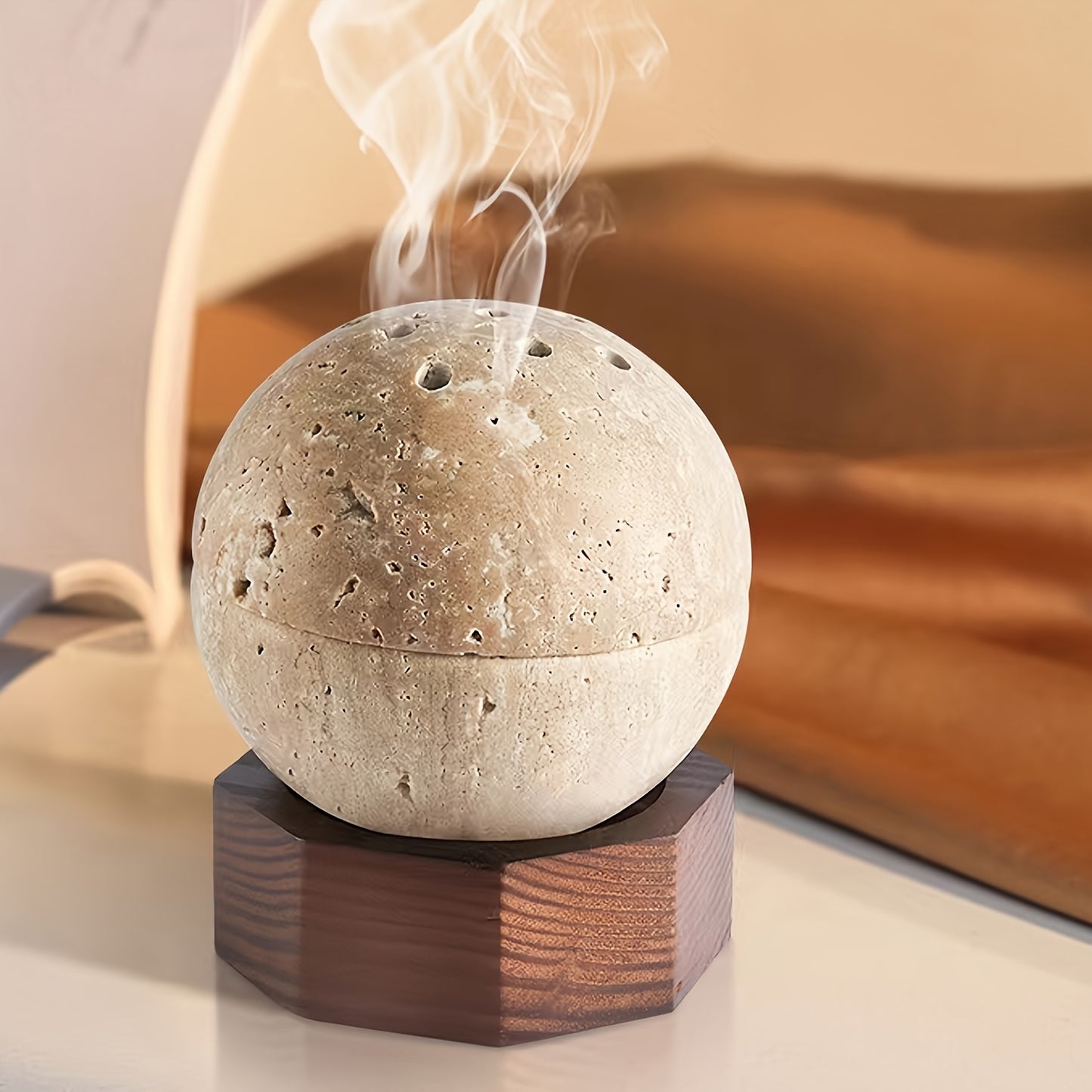 Wooden incense diffuser