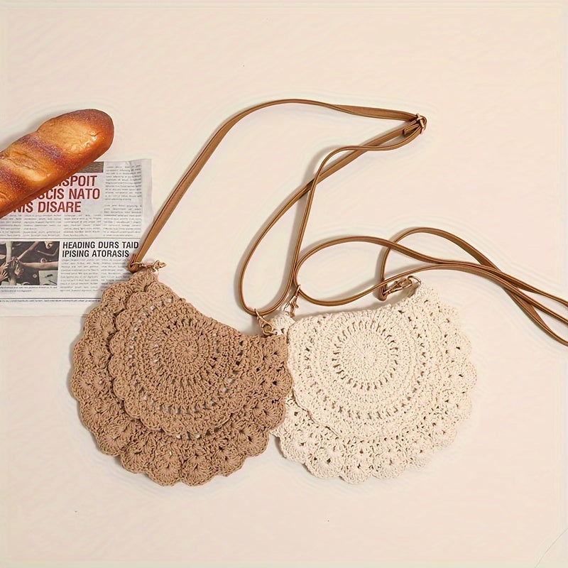 Crossbody woven bag