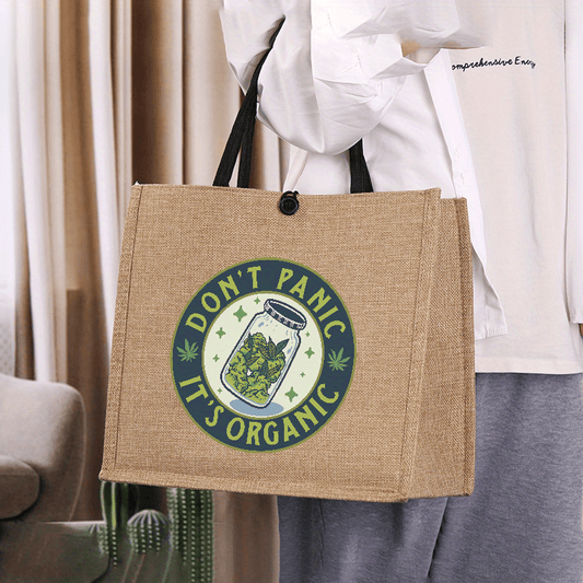 High-Quality Organic Peace & Forest Style Women's Tote Bag